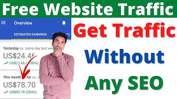 Get Free Website Traffic Without SEO | Website Traffic | Increase Website Traffic | Ft Thoughts