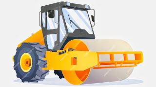 Road Roller Simulator 2025 #simulator #constructiongame #roadconstruction screenshot 3