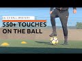 Matrise du ballon u6u9  plus de 550 touches de balle