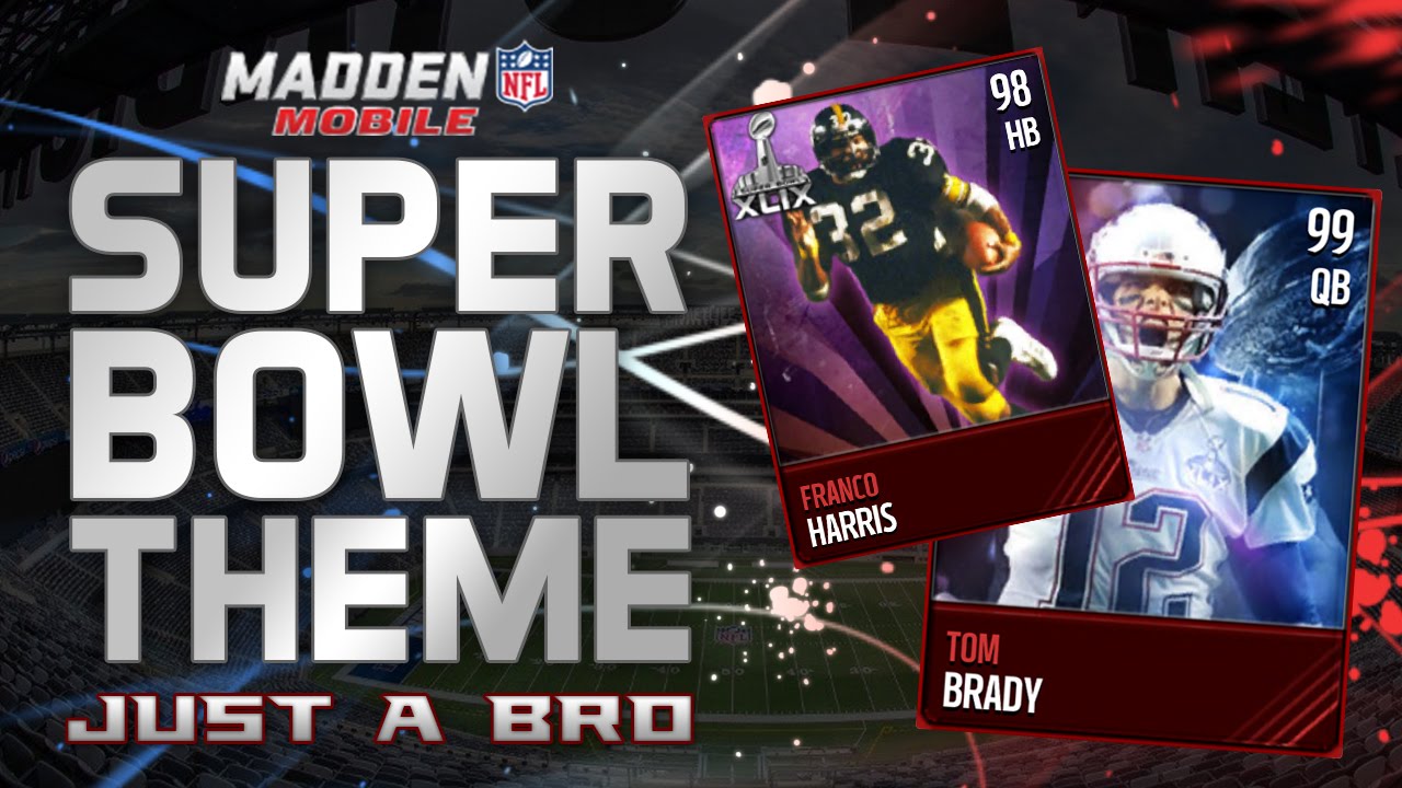 Madden Mobile - SUPER BOWL THEME TEAM!