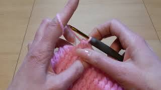 CROCHET: One Row Repeat Stitch