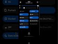 Phosh's dark mode quick setting