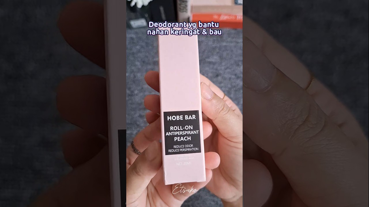 Unboxing Deodorant Hobe Bar 