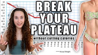 How to BREAK a Weight Loss PLATEAU *WITHOUT* Cutting Calories