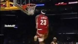 Lebron James Insane Through The Legs Dunk