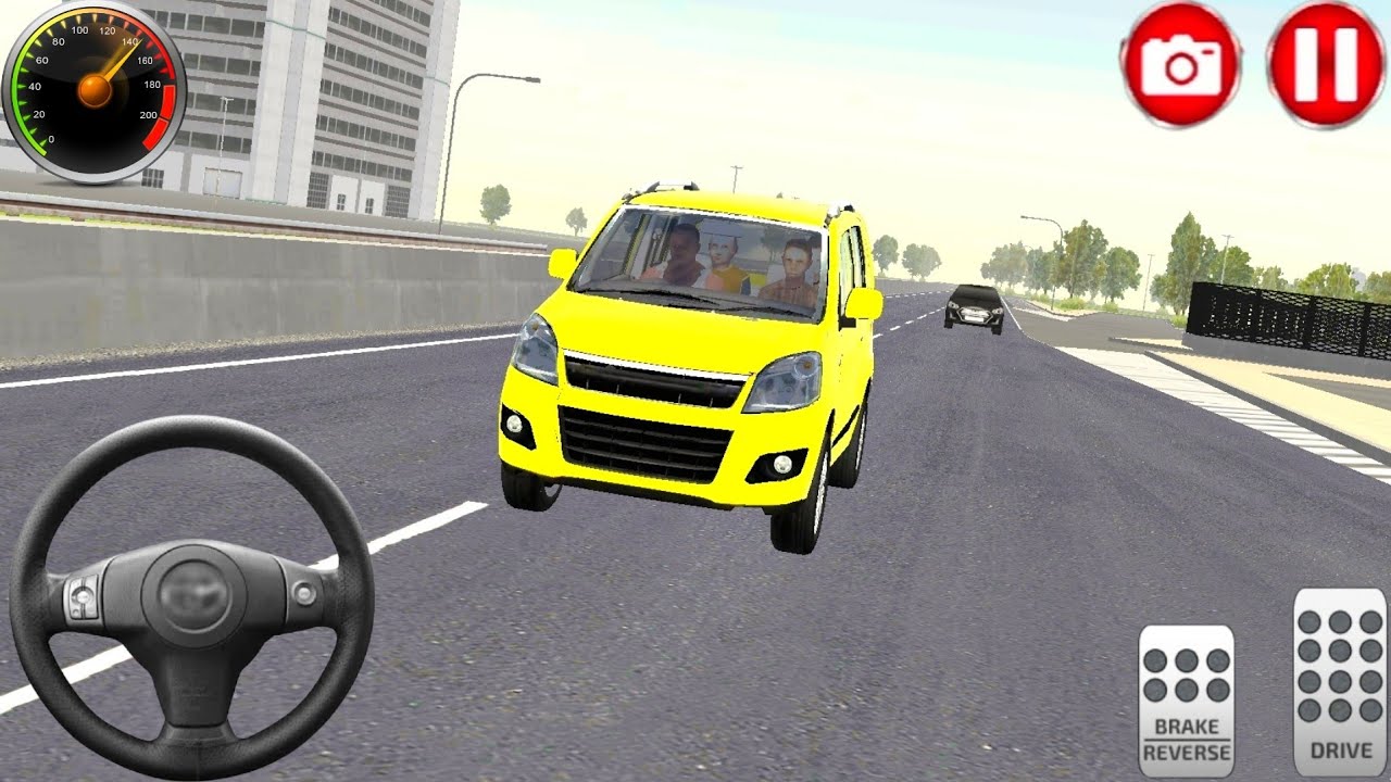 Indian Car Simulator 3D 🚘💥Gameplay 336 Driving maruti Suzuki WagonR