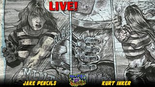 Making TURBO Pit-fighter Comic LIVE! | Episode 153 | Reviewing The Casualties VS Moroders 6-Pager