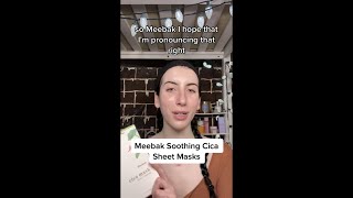 Prgifted Meebak Soothing Cica Sheet Masks