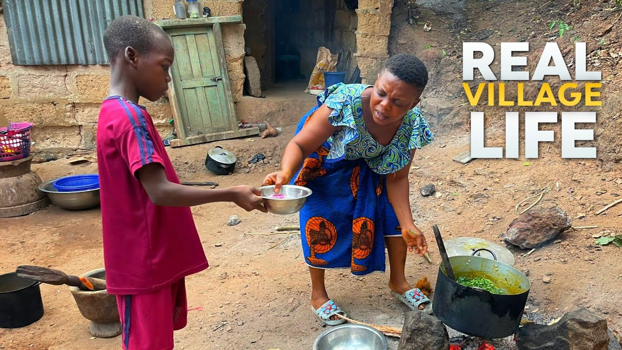 A Beautiful Morning in an African Village 🌄 | Real Family Life