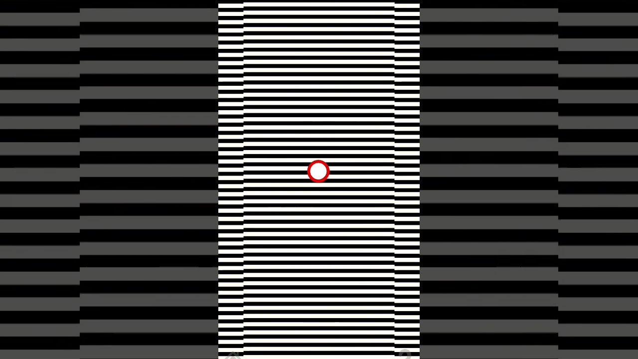 FOCUS ON THE RED DOT Shorts Opticalillusions Illusions Gg