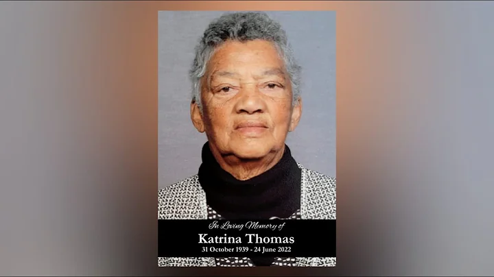 Funeral service of late Katrina Thomas