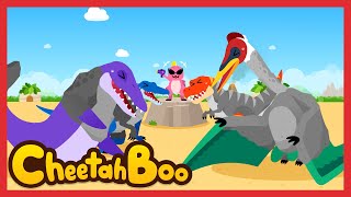 What do we do?😦 | Ultimate Dinos | Dinosaurs for kids | Nursery rhymes \u0026 Kids Song | #Cheetahboo