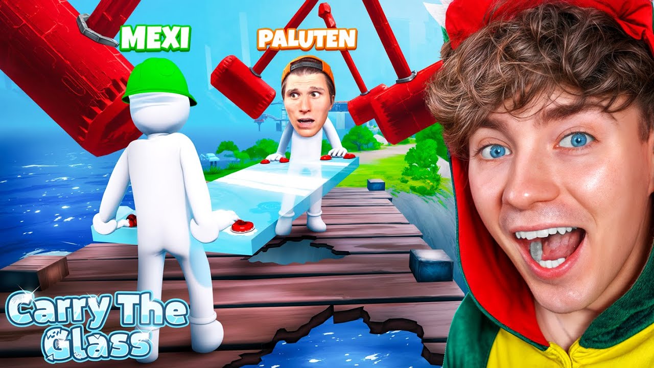 Paluten und Mexify müssen eine Glasscheibe beschützen...