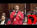 Chaos And Drama SONA 23 - Julius Malema And EFF vs Ramaphosa - EFF Removed From Parliament...Again