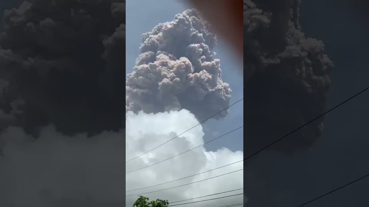 la soufriere eruption (owia) st vincent