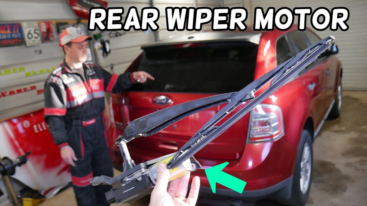 Front Windshield Wiper Motor - Compatible with 2009 - 2014 Ford Expedition 2010 2011 2012 2013