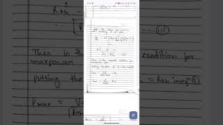 maximum power transfer theorem #dccircuit #helpful #videoviral #exam