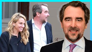 Χρυσή Βαρδινογιάννη Και επίσημα στο πλευρό του Νικόλαου στο τρισάγιο για τη μνήμη του τέως Βασιλιά