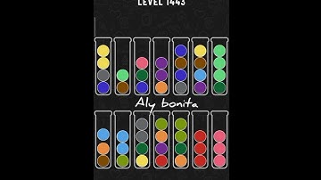 ball sort puzzle level 1443