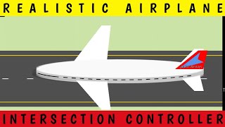 MAKING REALISTIC AIRPLANE FOR MAP DECORATION IN INTERSECTION CONTROLLER GAMEPLAY 2023