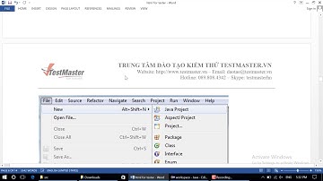 Automation Test Bài 02: Java For Tester 01