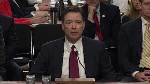 'The FBI is and always will be independent': Comey's full opening remarks