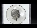 コイン　銀貨　2017 Australia Dragon and Phoenix 1oz SilverBU Error Coin MIRRORED GAP NGC MS70