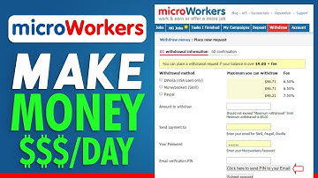 How To Earn Money With Microworkers | Easy Tutorial (2025)