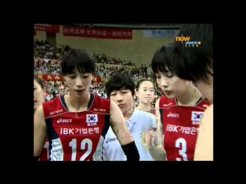 2012世界女排大獎賽中國站中國對韓國 FIVB World GP China VS Korea