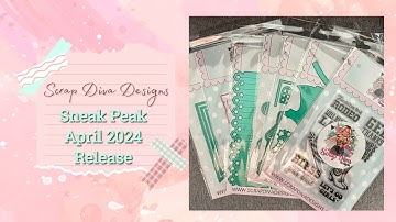 Scrap Diva Designs April Release  @ScrapDiva29    #scrapdivadesigns