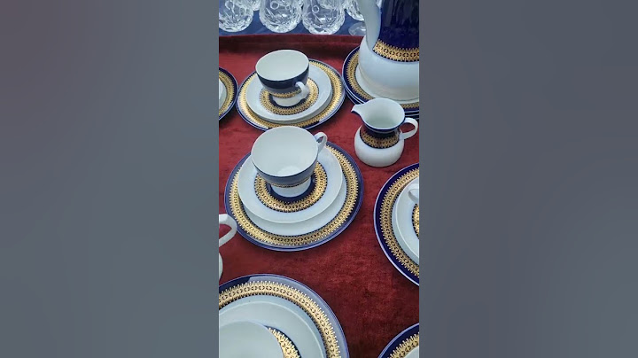 Кобальт. Сервиз. #винтаж #германия #обзор #фарфор #находки #берлин #блошиныйрынок #flohmarkt #антик
