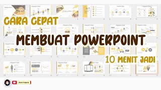 CARA CEPAT MEMBUAT POWERPOINT 10 MENIT JADI