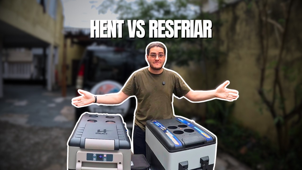 Testei 2 Geladeiras para Motorhome (Hent vs Resfriar) | Consumo, Prós e Contras Reais