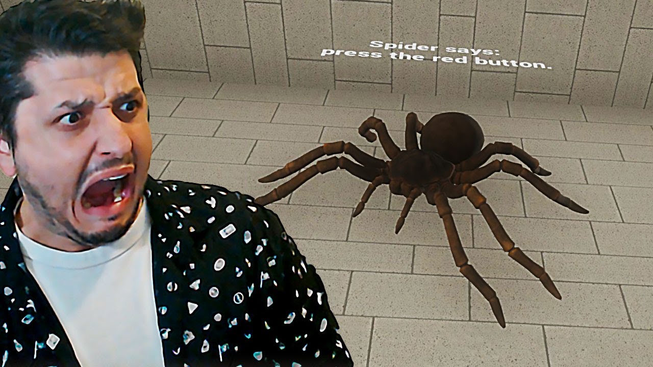 WHY DOES THIS GAME HAVE SPIDERS.. PLEASE NO! - Fever Meme