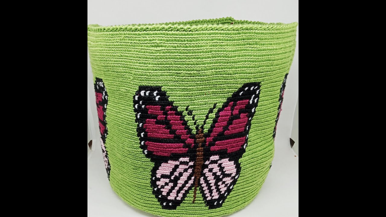 VIDEO 1. Mochila mariposas técnica wayuu