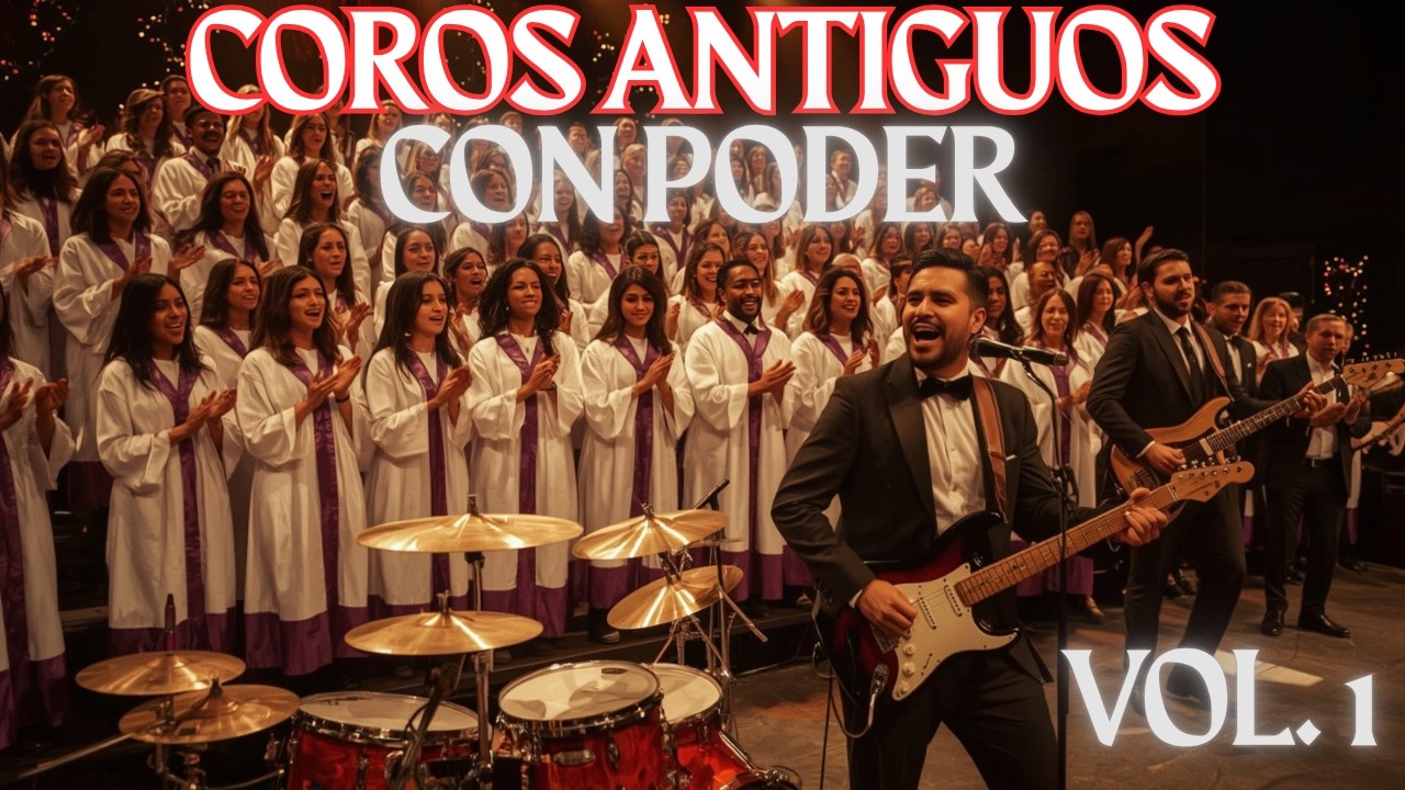 🎼COROS ANTIGUOS CON PODER VOL  1 🎶 HIMNOS ANTIGUOS 1945 PARA JESÚS✝️ PARA ORAR Y CANTAR ALEGRES