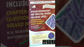 B.Sc NURSING 3RD SEMESTER APPLIED MICROBIOLOGY, ADULTHEALTH NURSING-1QUESTION BANK AND PRACTICE BOOK