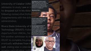 Asari Dokubo was a rusticated man from 2 different universities #duet