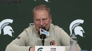 Wisconsin Post Game: Tom Izzo, Michigan State