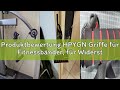 Produktbewertung HPYGN Griffe für Fitnessbänder, für Widerstandsbänder, Krafttraining Und Cardio-Tra