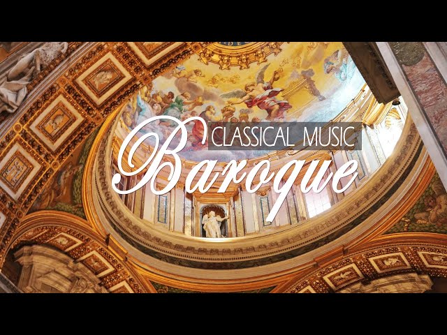 Baroque l Bach, Handel, Mozart Classical Mood 바로크 클래식 듣기 편안한  음악l 독서할때 듣기 좋은 음악-공부,집중,힐링,휴식,명상,카페음악 class=