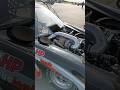 Turbo drag car engine sound #dragracing #turbocars