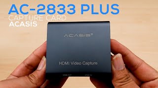 การ์ดแคปเจอร์ Acasis Capture Card AC-2833 Plus screenshot 4