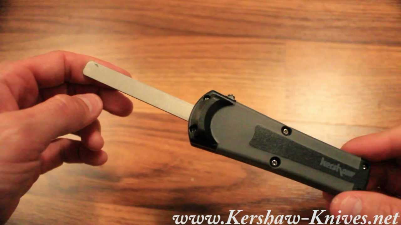 Kershaw AutoTek Knife Sharpener 2530 Video Demo YouTube