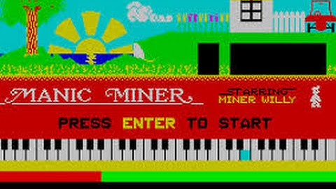 Manic Miner Review for the Sinclair ZX Spectrum by John Gage
