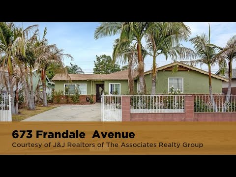 673 Frandale Avenue, La Puente, CA home video tour