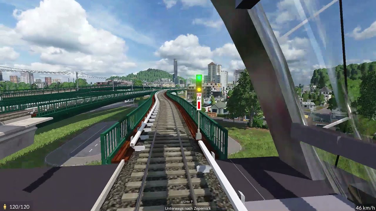 Transport Fever 2 / Führerstandsmitfahrt mit der Berliner  S Bahn