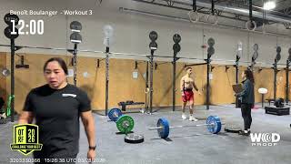 Benoit Boulanger - Crossfit Games Quarterfinals workout 3
