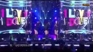 【1080P】150206 T-ARA [티아라] - Lovey Dovey @ Oak Valley Snow Park Winter Festival