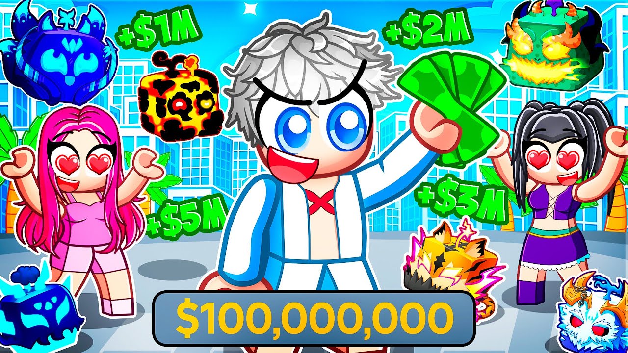 Buying EVERY BLOXFRUIT in Roblox BLOX FRUITS!